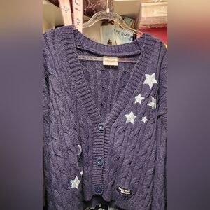 Taylor Swift Deep Blue Star Cardigan